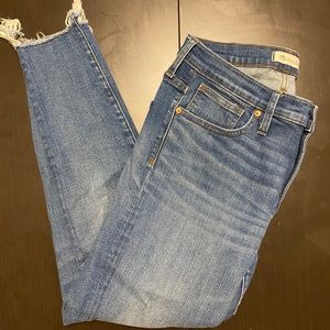 Madewell cropped high rise pants